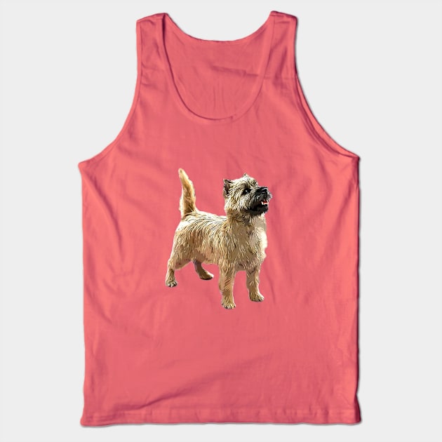 Cairn Terrier Beautiful dog Tank Top by ElegantCat